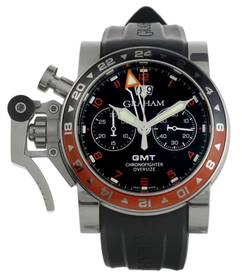 Graham Chronofighter Oversize Big Date GMT 2OVASGMT.B01A.K10B Graham Chronofighter Oversize Big Date GMT 2OVASGMT.B01A.K10B